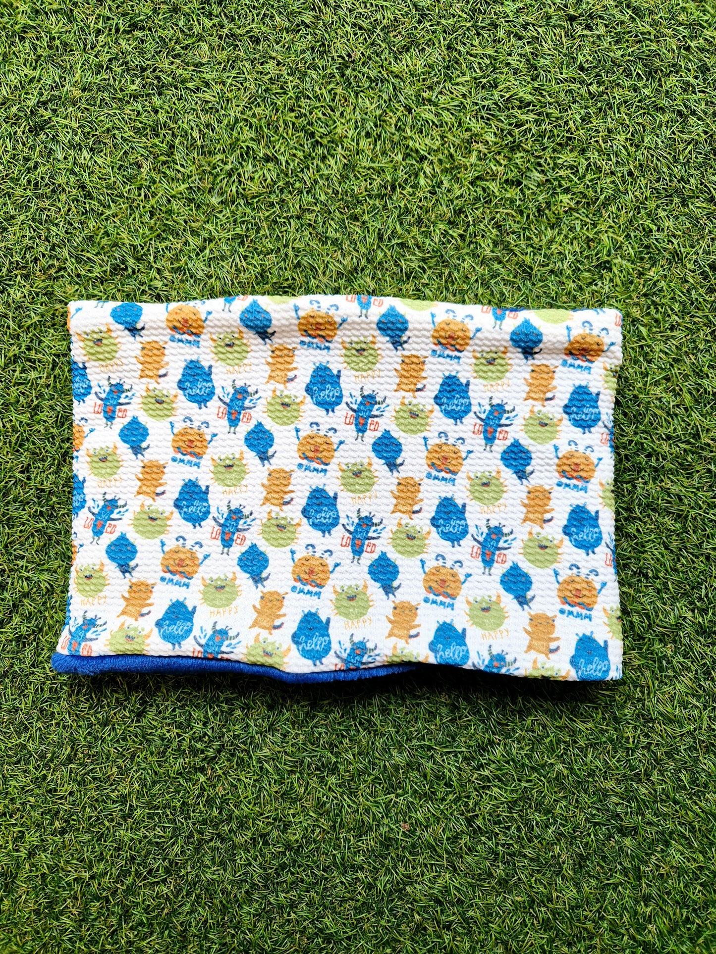 Child's Snood/Neck Warmer - happy aliens