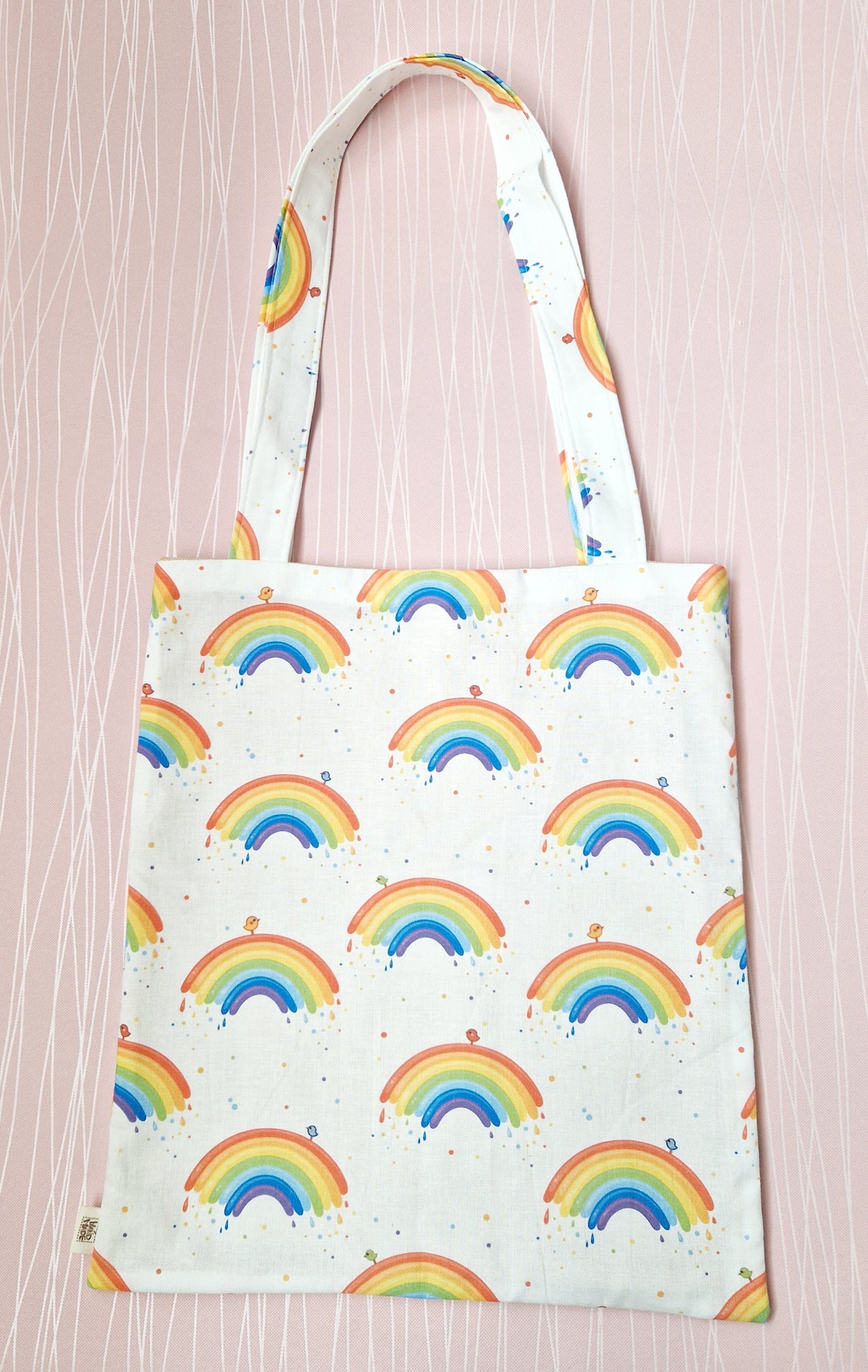 Large Rainbow Tote Bag
