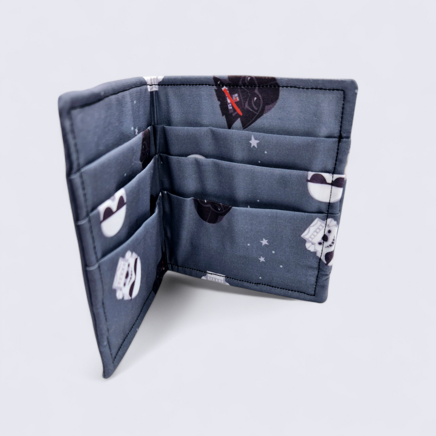 Fabric Card Holder Wallet - Galaxy Inspired
