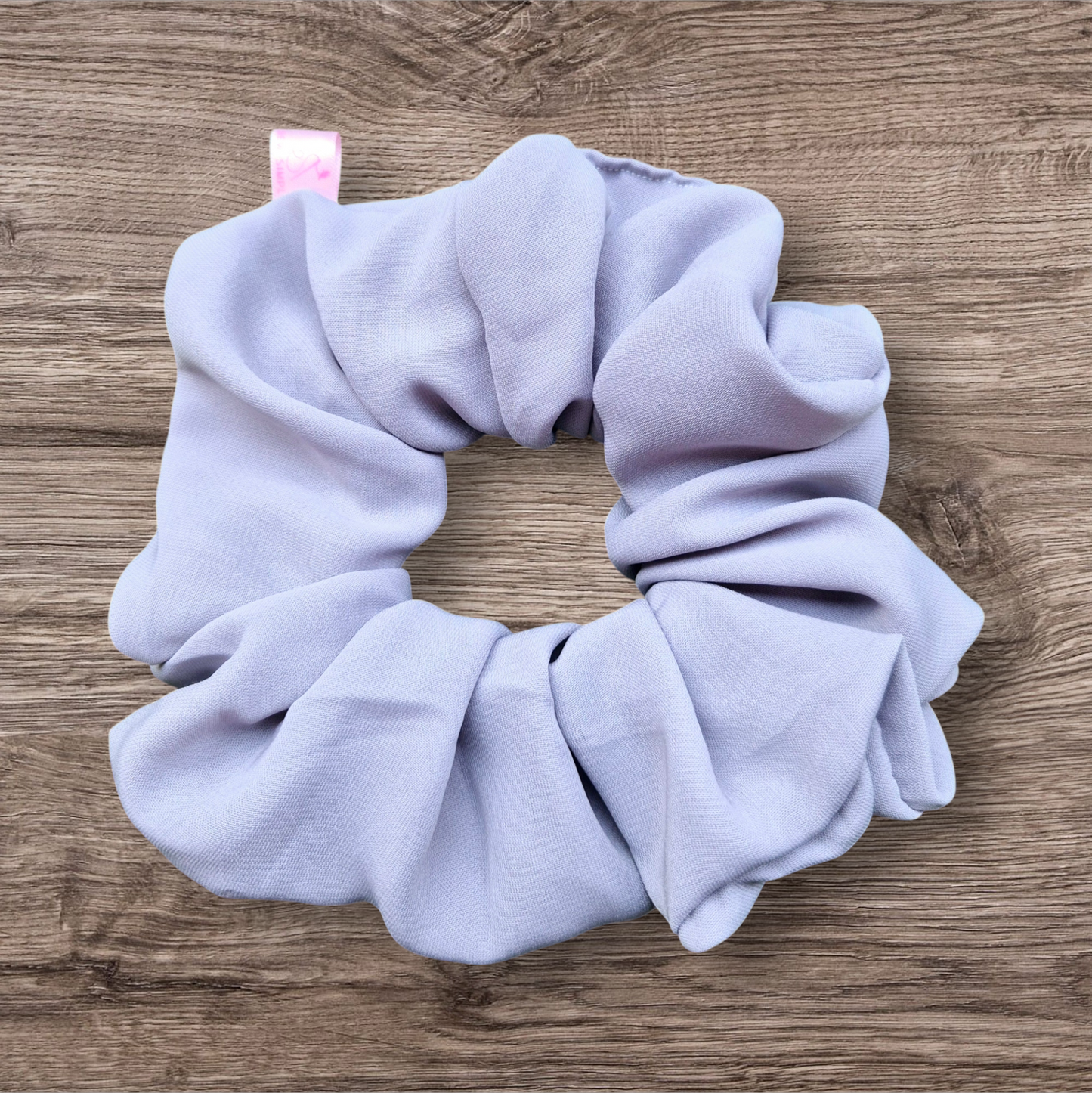 XXL Chiffon Grey Hair Scrunchie