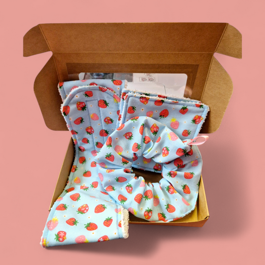 Spa Gift Set - Stawberry Print