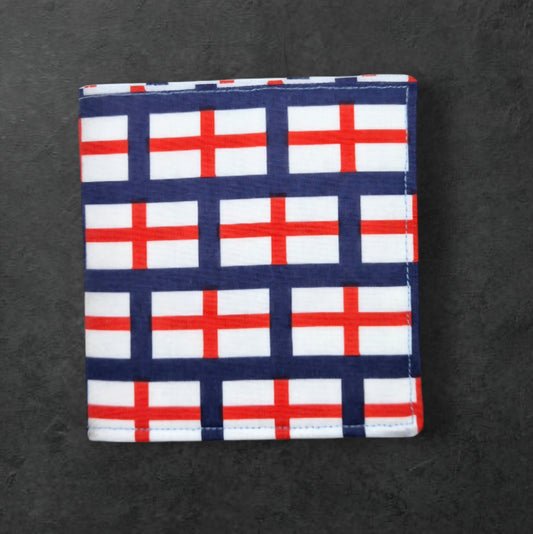 Fabric Card Holder Wallet - St George's Flag