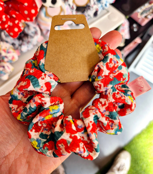 Little Mermaid Mini Size Hair Scrunchie