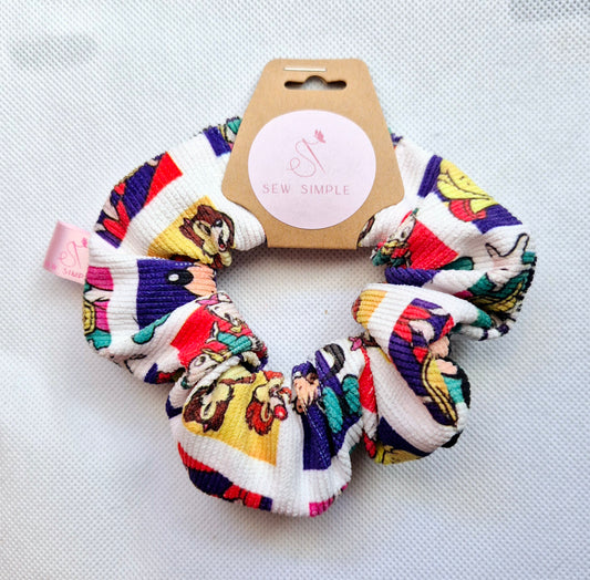 Kids Character Mini size hair scrunchie