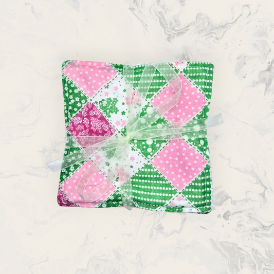 Pack of 5 Reusable Face Wipes - Patterned