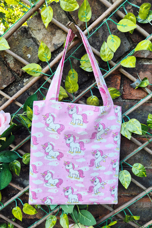 Perfectly Pink Unicorns Small tote bag