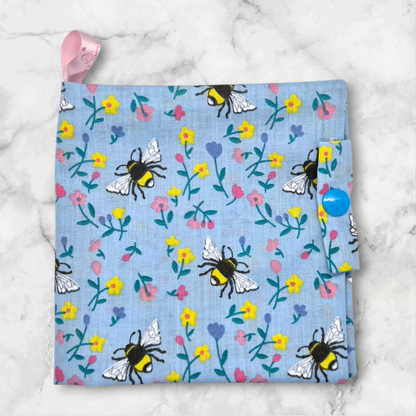 Sanitary/Wipes Travel Pouch - Bees