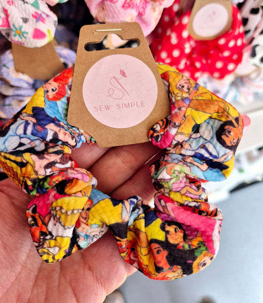 Princess Kingdom Mini Size Hair Scrunchie