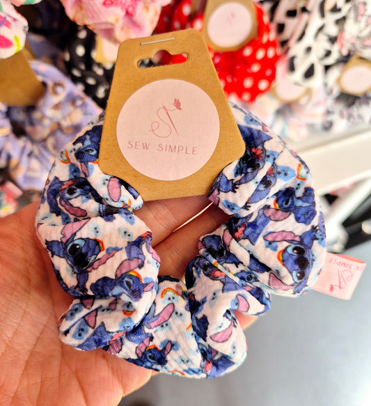 Stitch it up Mini Size Hair Scrunchie