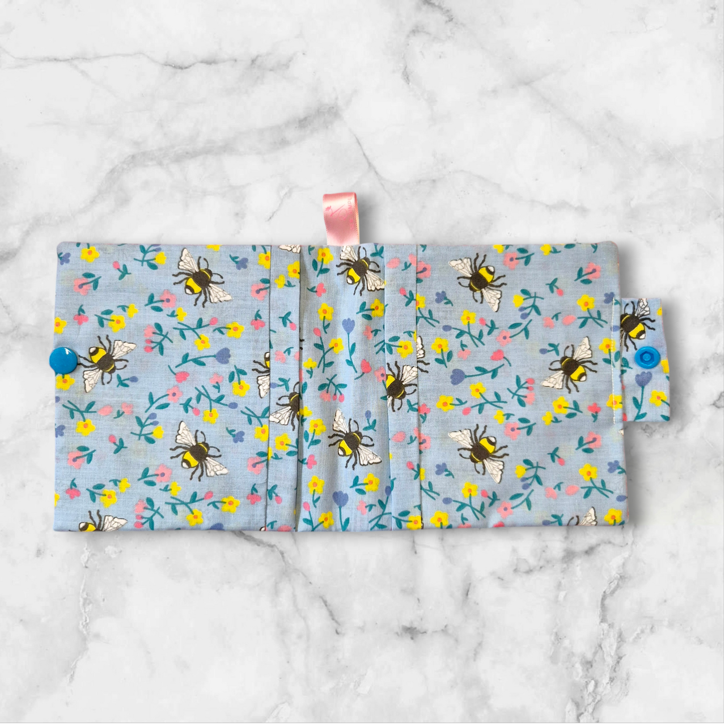 Sanitary/Wipes Travel Pouch - Bees