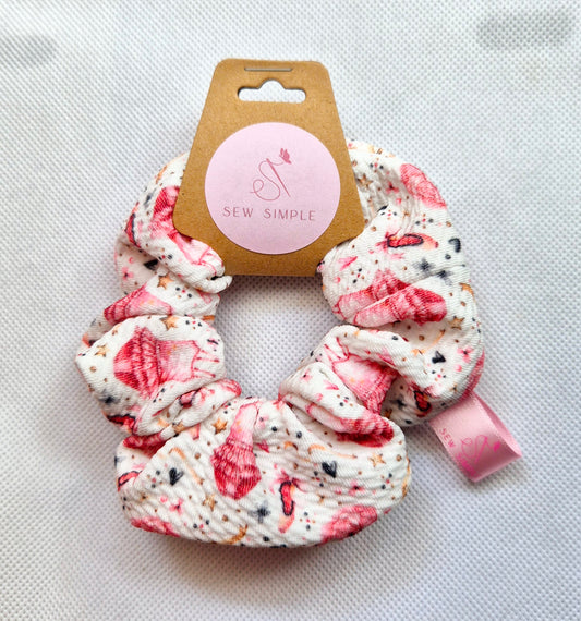 Ballerina's theme Mini hair scrunchie