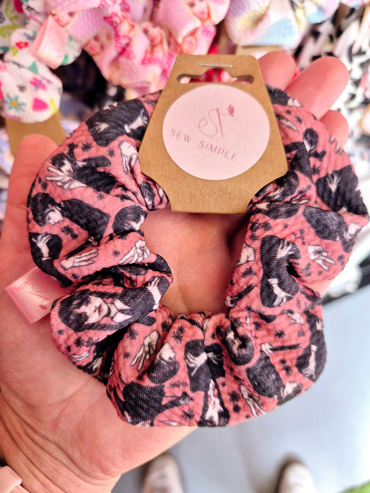 Wednesday Addams Mini Size Hair Scrunchie