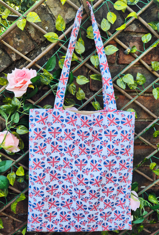 Union Jack Large Tote Bag
